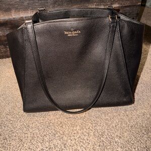 Kate Spade Black Brim Laptop Tote